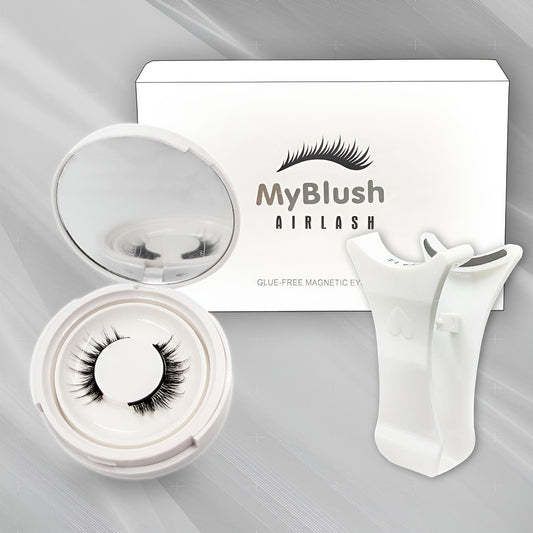 Eyelashes Natural Look Reusable Cat Eye Magnetic Lashes  with Applicator